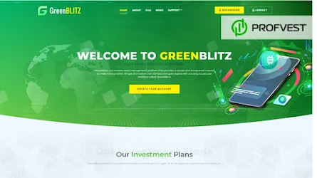 🥇GreenBlitz.io обзор и отзывы [HYIP СКАМ]