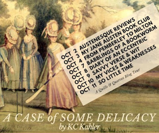 Blog Tour Schedule for A Case of Some Delicacy by KC Kahler