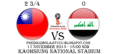 "Bandar Poker - Prediksi Skor Chinese Taipei vs Iraq Posted By : Prediksibolajituuu.blogspot.com"