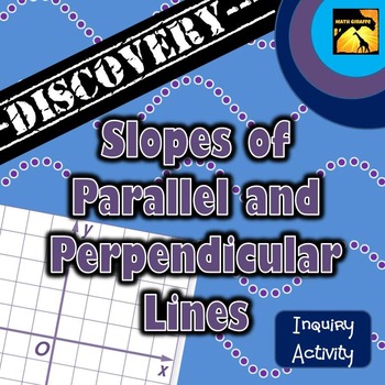 Slopes of Parallel and Perpendicular Lines Inquiry Activity