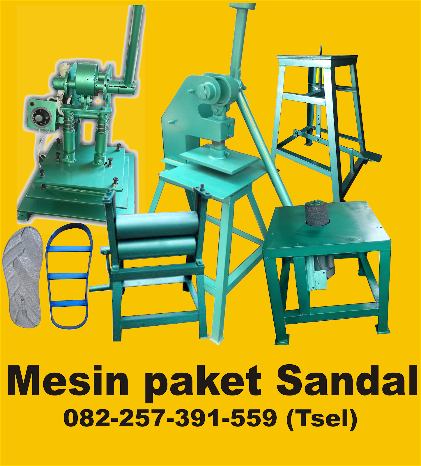 Mesin Bor Pelubang Sandal 089 257 391 559 Tsel Jual 