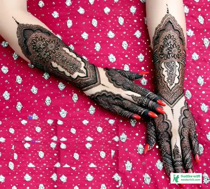 Pakistani Bridal Mehndi Design - Bridal Mehndi Design - New bridal mehndi design - NeotericIT.com - Image no 12