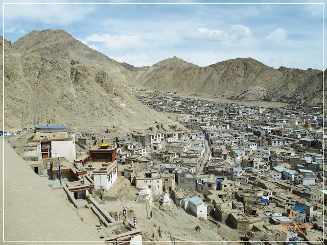 O Palácio Real de pedra, em Leh!