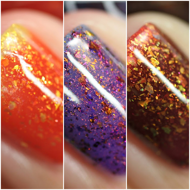 Paint It Pretty Polish Halloween Thermal swatches