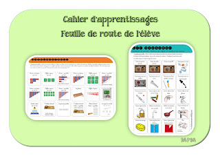 Feuille de route pour suivi des activités Montessori en maternelle