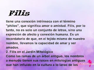 significado del nombre Filis