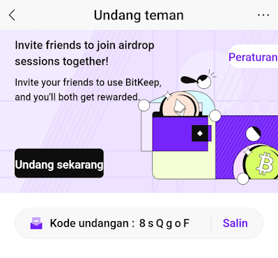 Kode Referral BitKeep Wallet Perfect Account