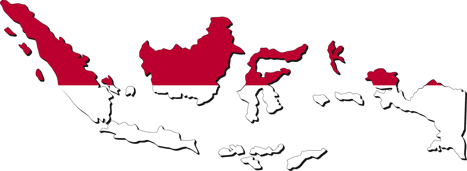 Peta Indonesia Gambar Peta Indonesia Versi Kartun
