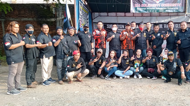 Lintas Komunitas Organisasi Masyarakat Kabupaten Semarang Dirikan Posko Mudik Di Bawen