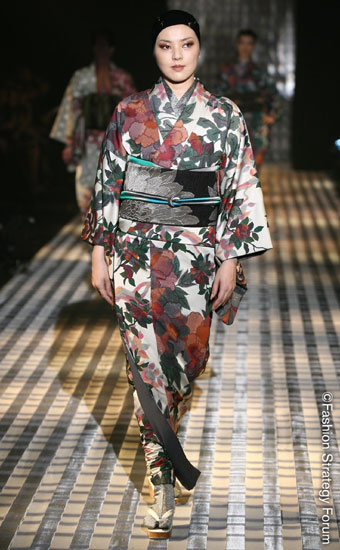  Jotaro Saito kimonos at Fashion Week Japan {Cool Chic Style fashion}