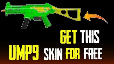 How to get Free UMP9 Green Skin in Pubg Trick