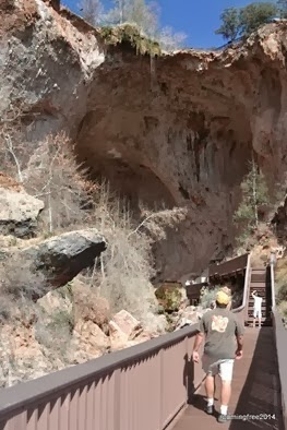 Approaching the bridge
