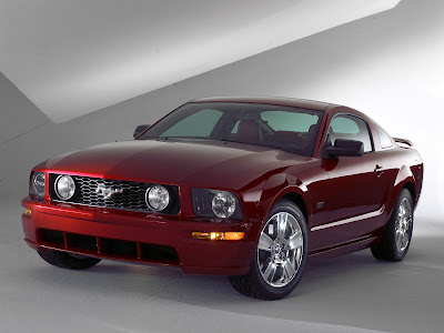 Red Mustang desktop wallpaper at 1600x1200 resolution at 1028 PM