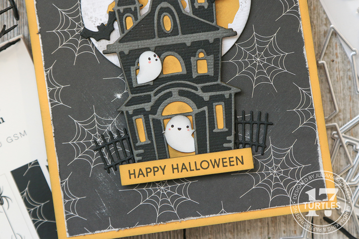 Wicked Halloween Card  Stencils, Ephemera & Frosted Crystal - 17turtles  Juliana Michaels