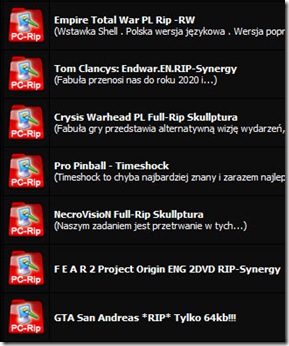 PC Game Rips on GameAccess