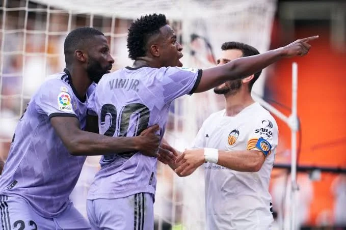 Valencia identify fans that racially abused Vinicius Junior