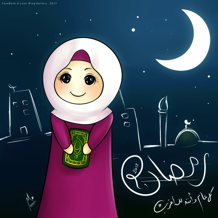 10 Mewarnai Gambar Tema Bulan Ramadhan