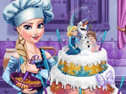 لعبة بنات طبخ كعكة زفاف ايلزا