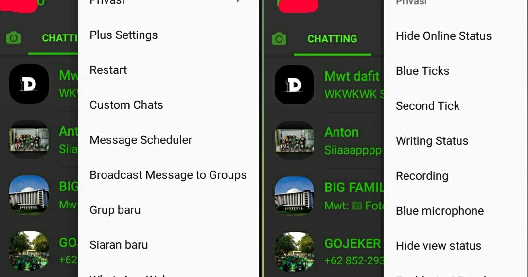 Terbaru Download  Whatsapp  plus Apk  Banyak Fitur Menarik 