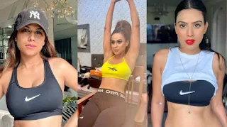 nia sharma diet and exercise