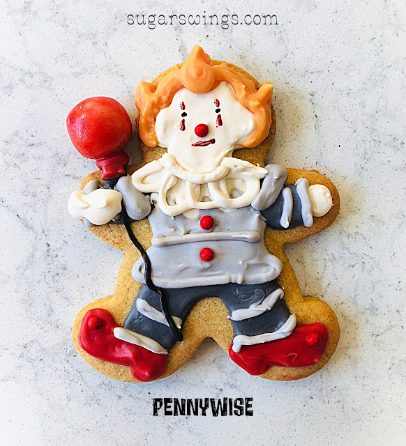 Pennywise It Clown Cookie