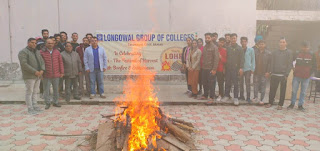 Lohri 2023 Celebrations at Longowal Group of Colleges.