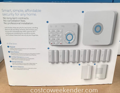 Costco 1261588 - Deter would-be criminals from entering your home with the Ring Alarm Home Security System