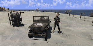 Arma3用太平洋戦争MODのWillys Jeep
