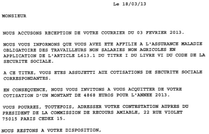 Modèle de lettre Attestation sur lhonneur de non ressources