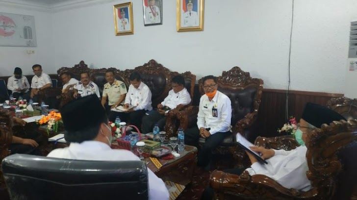 Pemkab Kerinci dan Pemkot Sungai Penuh Duduk Bersama Bahas Penanganan Covid -19