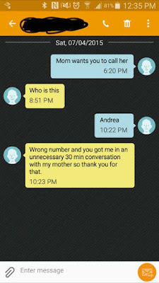  Funny wrong number texts messages