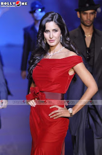 Katrina Kaif Red Dress Ramp Pictures