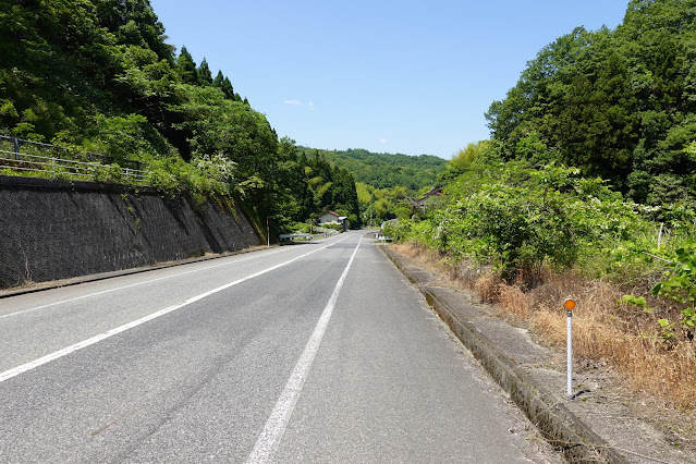 鳥取県西伯郡南部町東上 西伯根雨線 金山集落