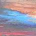 Four Seasons Abstract Painting - Autumn, Daily Painting, Small Oil
Painting, 4x12x.75" Oil, SOLD