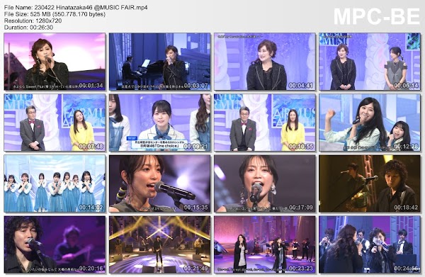 230422 Hinatazaka46 @MUSIC FAIR