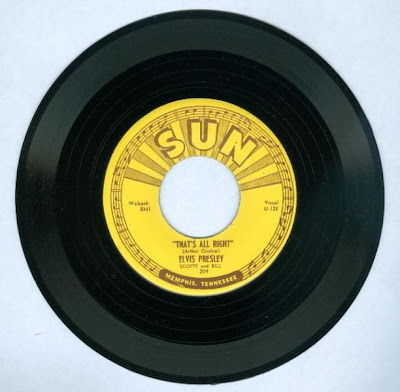 Elvis Presley That's All Right Original 45 Record