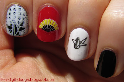 asian inspired manicure