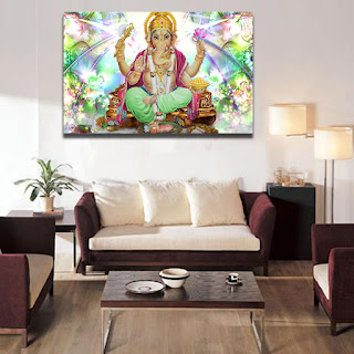 Lord Ganesha Paintings on Canvas