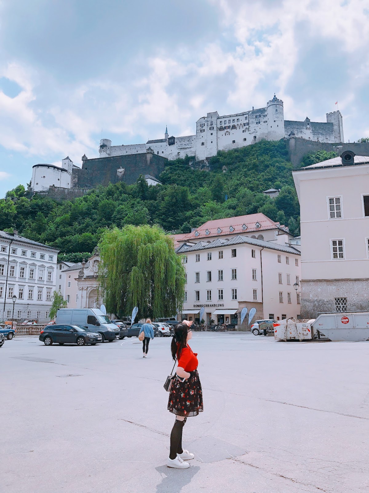 【奧地利-Salzburg】薩爾斯堡景點│薩爾斯堡主教宮殿廣