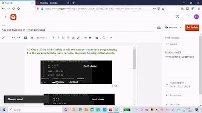 How to Use Labels as Categories on BlogSpot Blog
