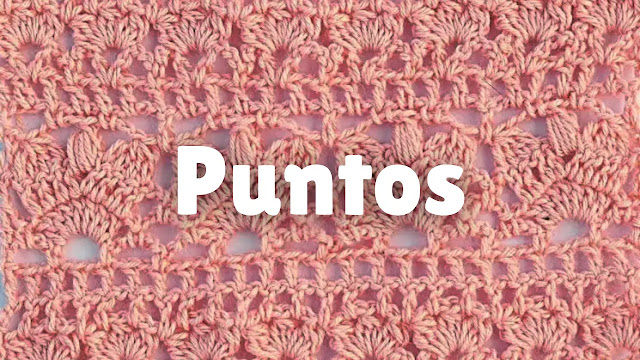 Puntos calados a crochet para principiantes en fotos y vídeo 🌸