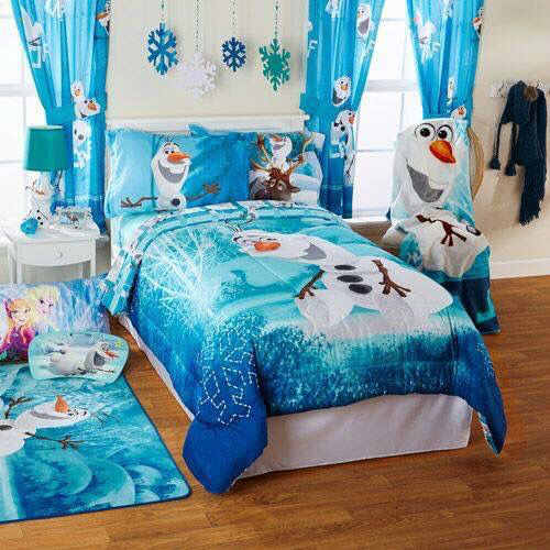 Kamar Tidur Anak Perempuan Bertema Frozen