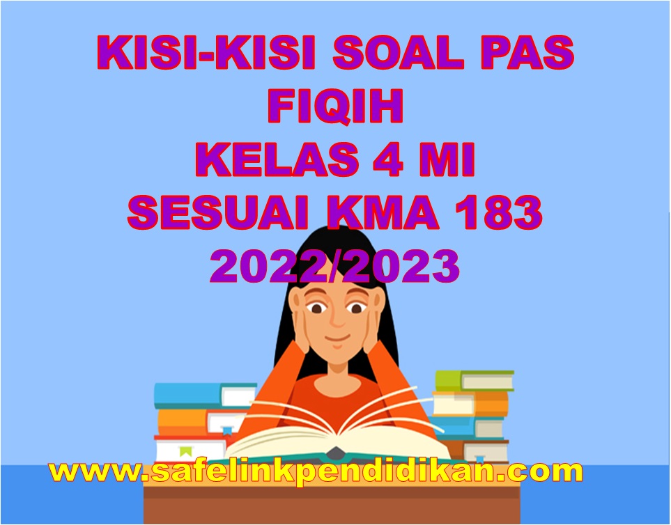 Kisi-kisi soal PAS Fiqih Kelas 4 MI