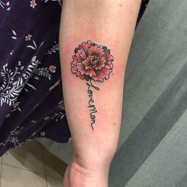 Tatuagens de flores para as mulheres