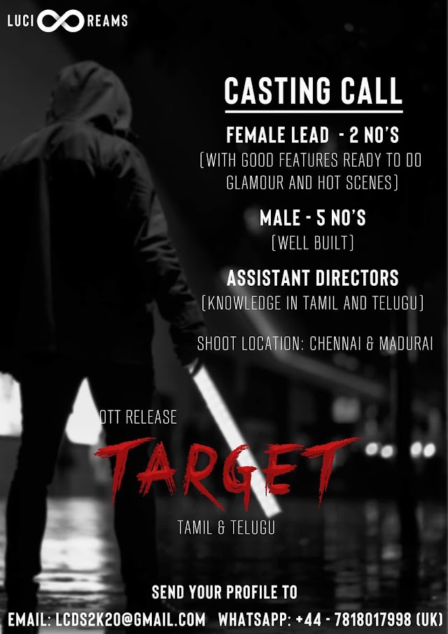 CASTING CALL FOR BILINGUAL MOVIE 'TARGET'