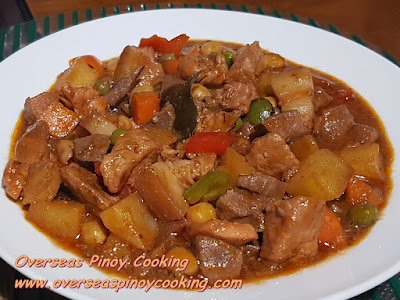 Pinoy Chicken Menudo