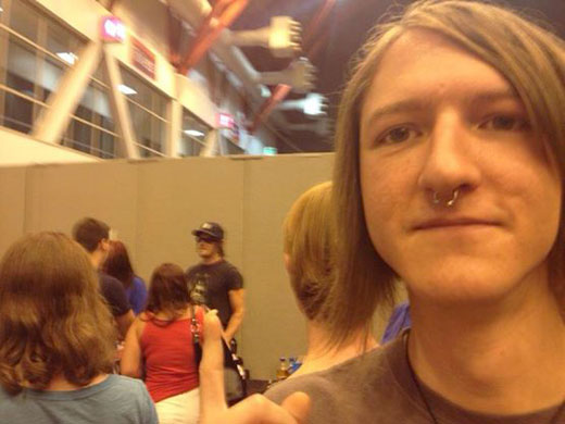 oh, just me casually pointing at Norman Reedus, no biggie