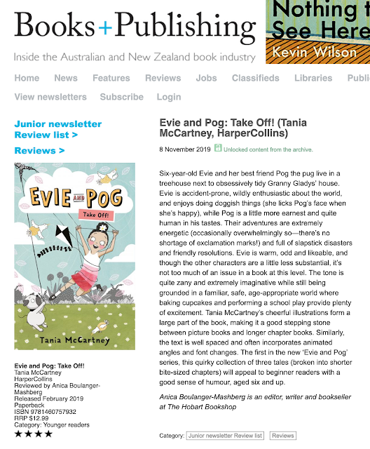 https://www.booksandpublishing.com.au/articles/2019/11/08/140963/evie-and-pog-take-off-tania-mccartney-harpercollins/