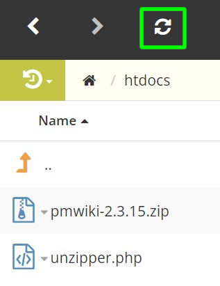 refreshing htdocs_folder