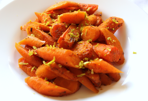 Indian Roasted Carrots with Citrus and Garam Masala